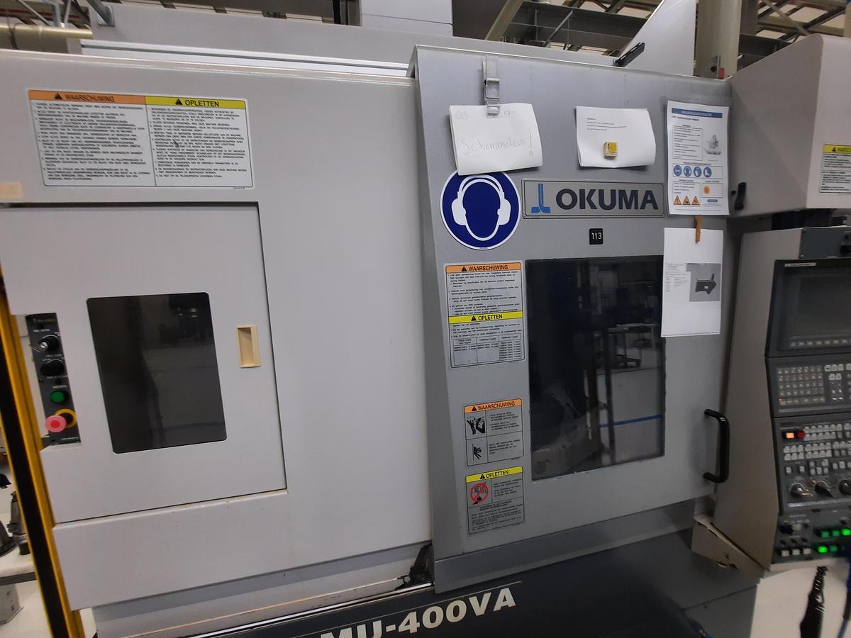 Used 2004 OKUMA MU400VA + EROWA automation