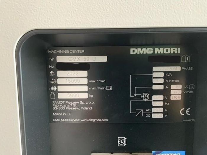 Used 2022 DMG CMX 50U