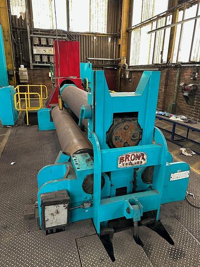 Used 1981 BRONX Plate bending rolls 3050 X 40mm