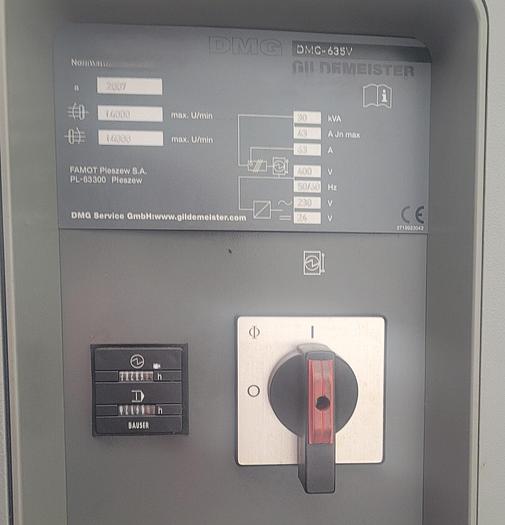 Used 2007 DMG DMC 635V