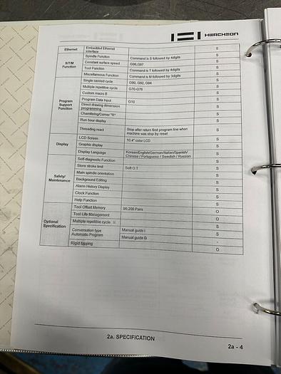 Used 2014 HWACHEON Hi-TECH 850L YMC