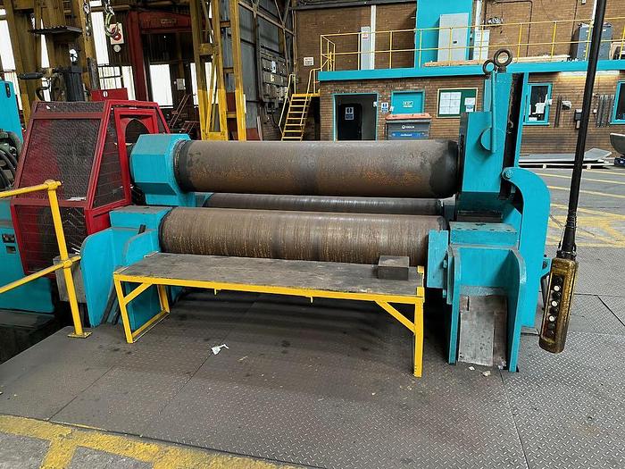 Used 1988 BRONX Plate bending rolls 2000mm X 50mm
