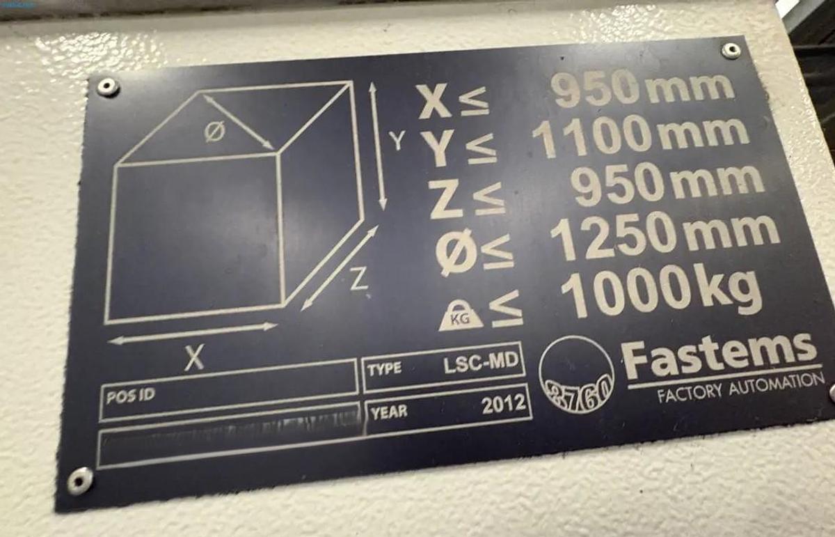 Used 2013 DOOSAN HP5100 + Fastems FPC 1000