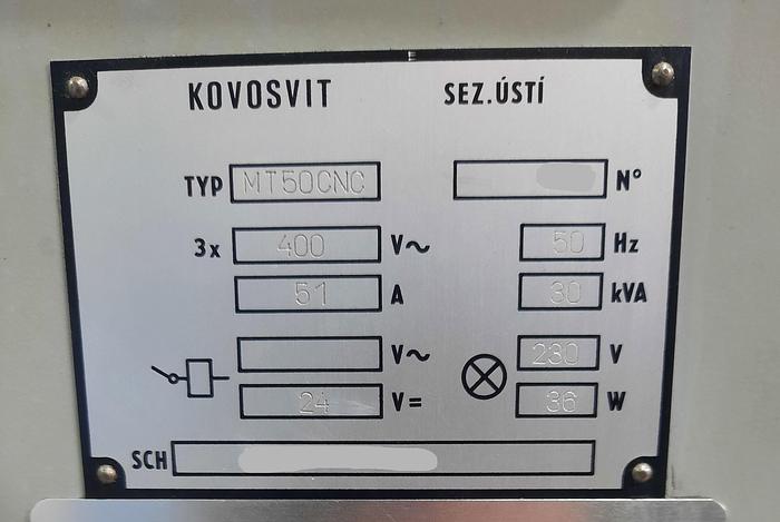 Used 2001 MAS TURN 50 CNC