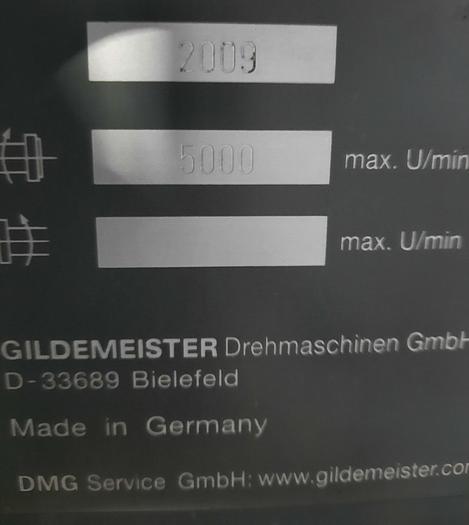 Used 2009 DMG CTX410 Gildemeister