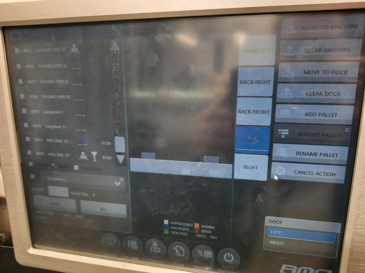 Used 2004 DMG Deckel Maho DMU50 eVolution + BMO automation