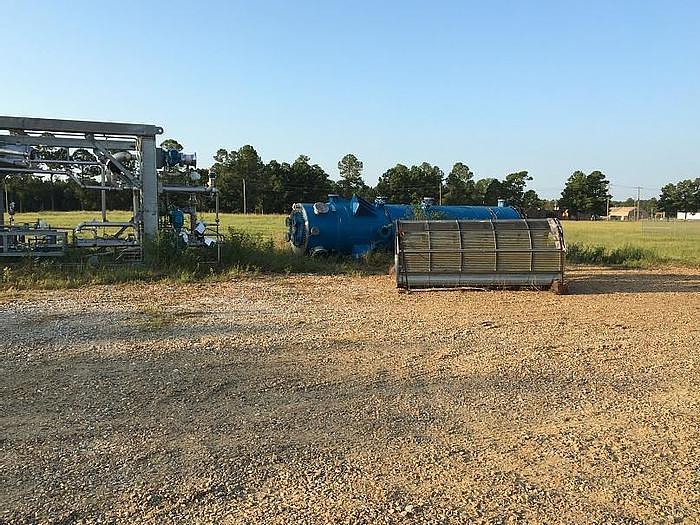 Used UNUSED 350 SQ. FT. PFAUDLER WIPED FILM EVAPORATOR - MODEL 350-60H-750