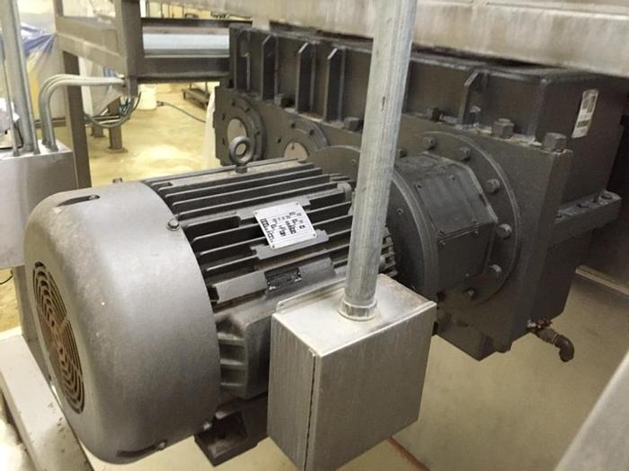 Used 200 GALLON AARON PROCESS DOUBLE ARM VACUUM MIXER/DRYER – S/S – VACUUM & JACKETED (#9391)