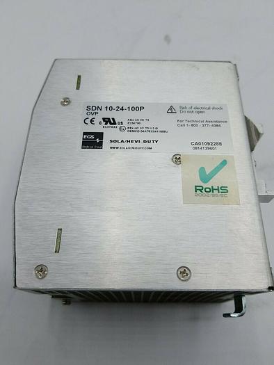 Used Sola SDN 10-24-100p Power Supply