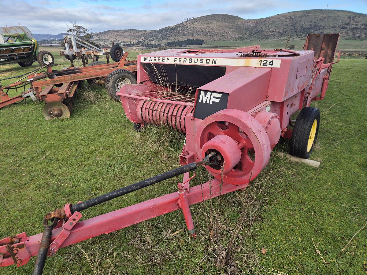 Used Massey Ferguson 124 Small Square Baler