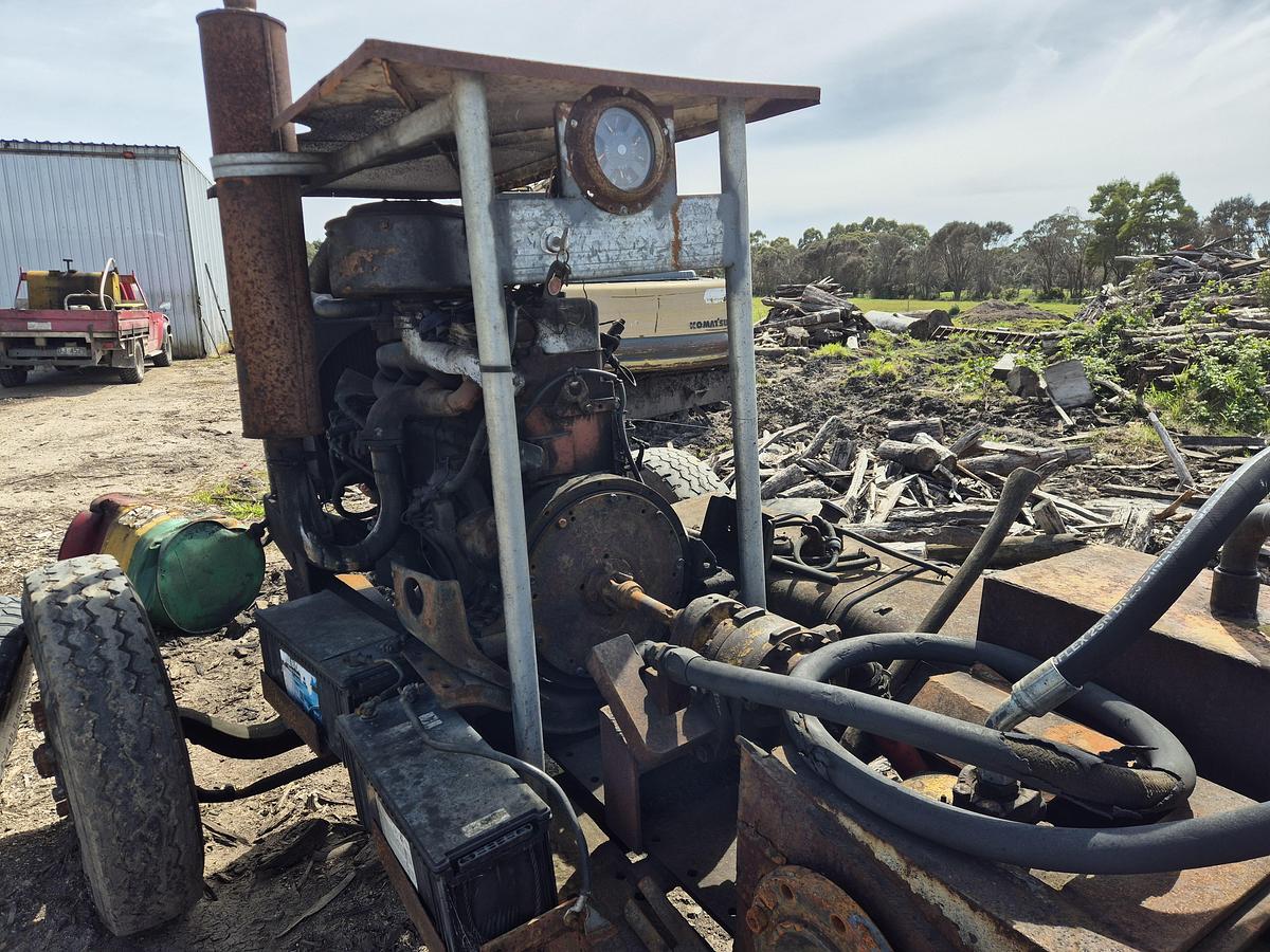Used Homemade Log Splitter