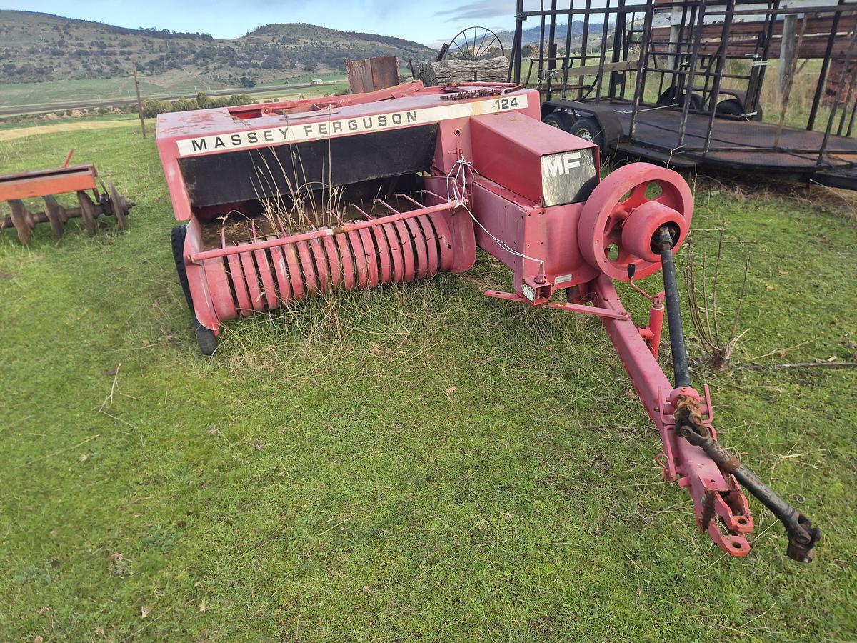 Used Massey Ferguson  124 Small Square Baler
