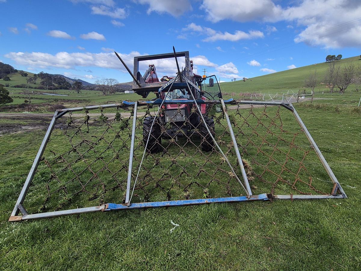 Used Fleming  Folding Pasture Harrows