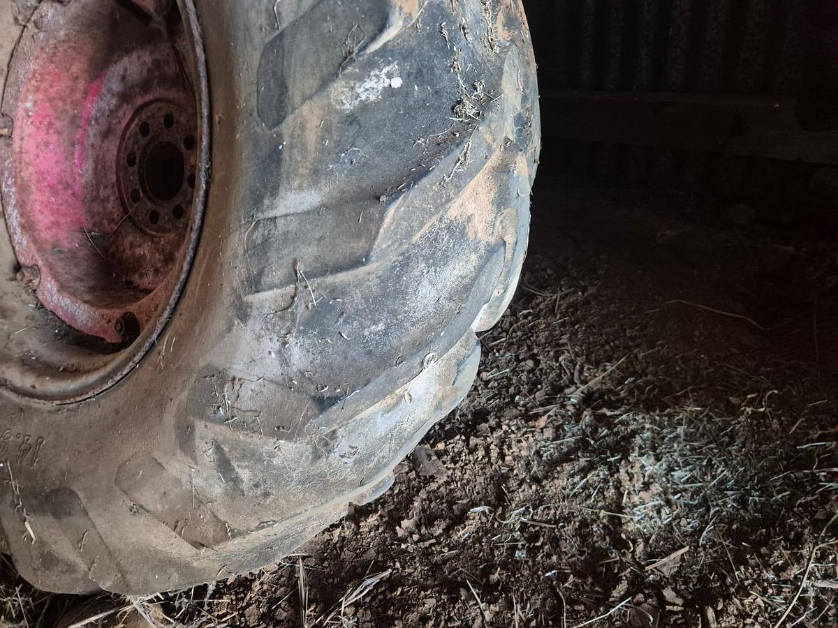 Used Pair of 14.9-24 Rims and Cast Centres