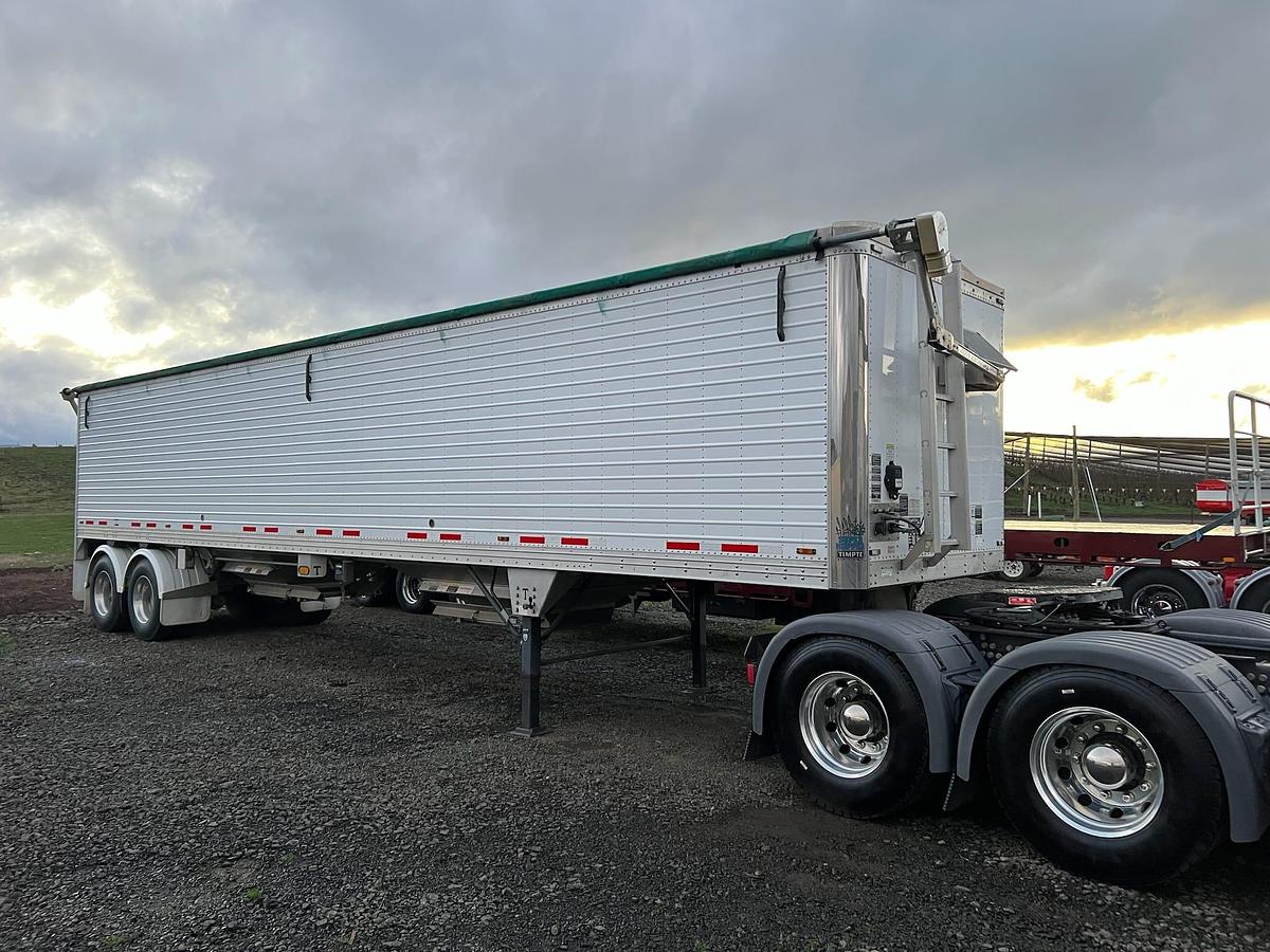 Used Timpte Belly Dumper, Grouper Bin Semi Trailer