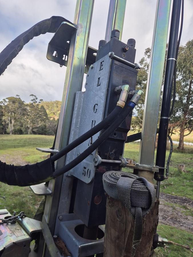 Used El-Gra 50 Post Driver