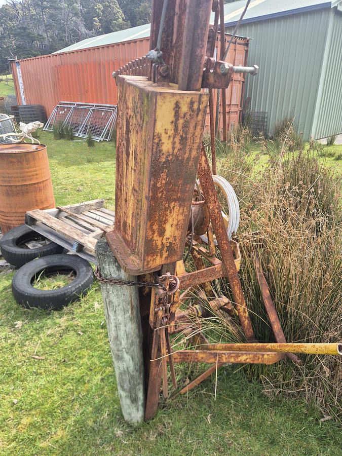 Used Massey Ferguson Post Driver