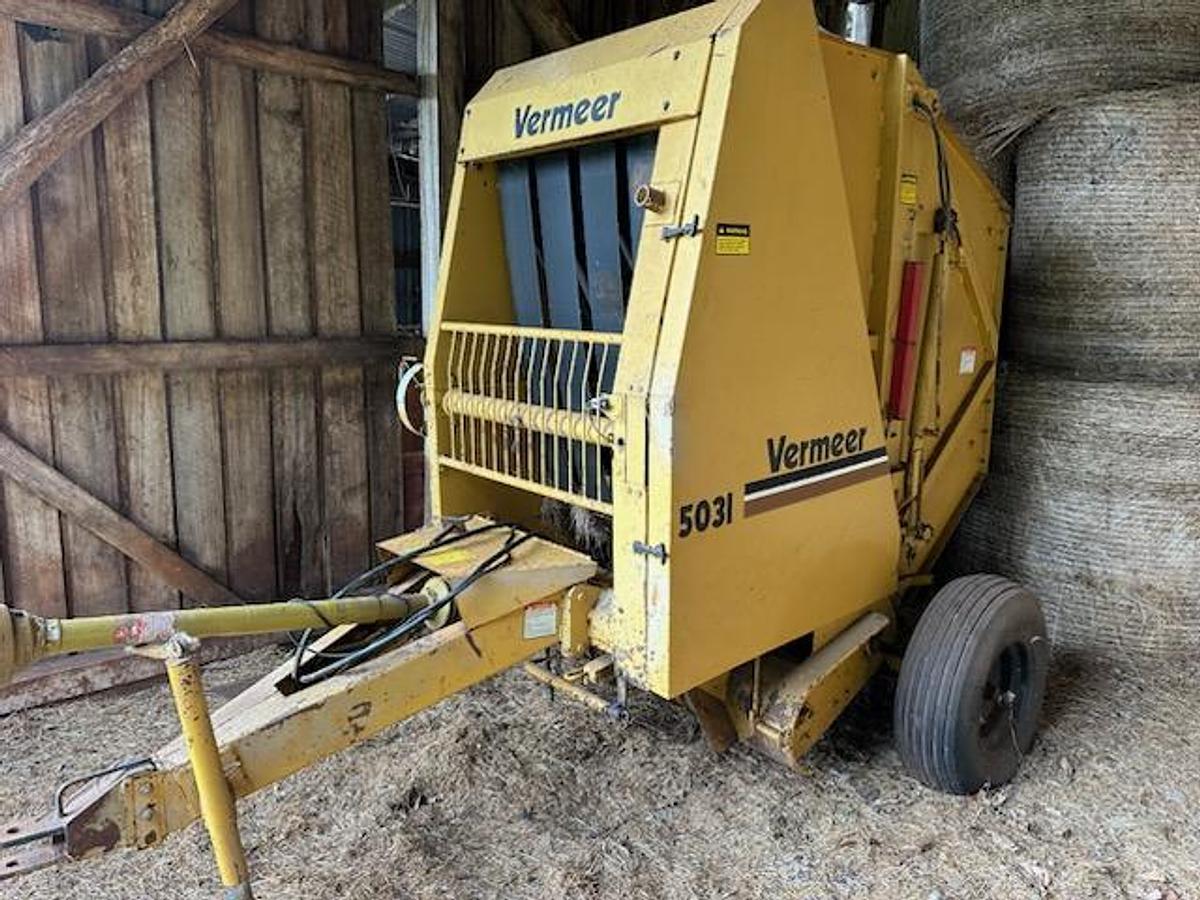 Used Vermeer 5031 Round Baler