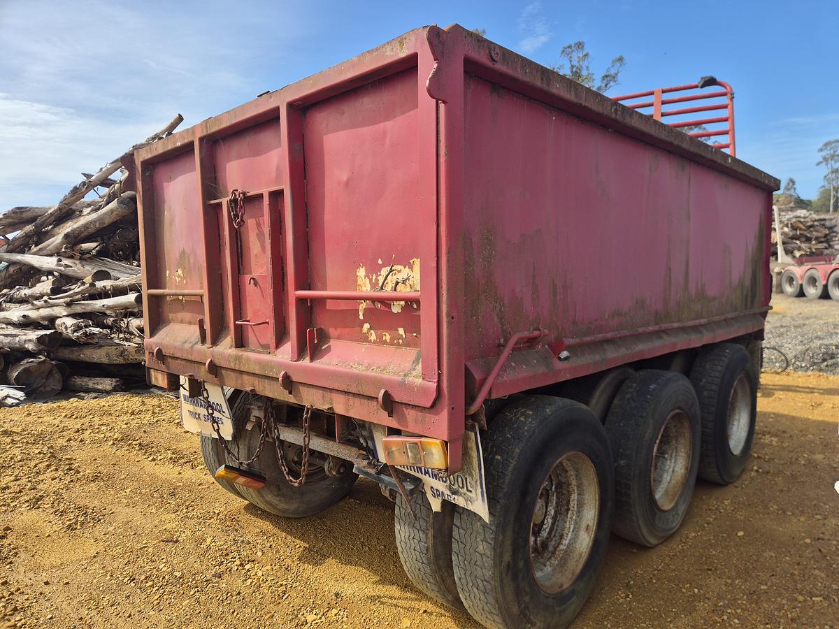 Used Triaxle Pig Trailer
