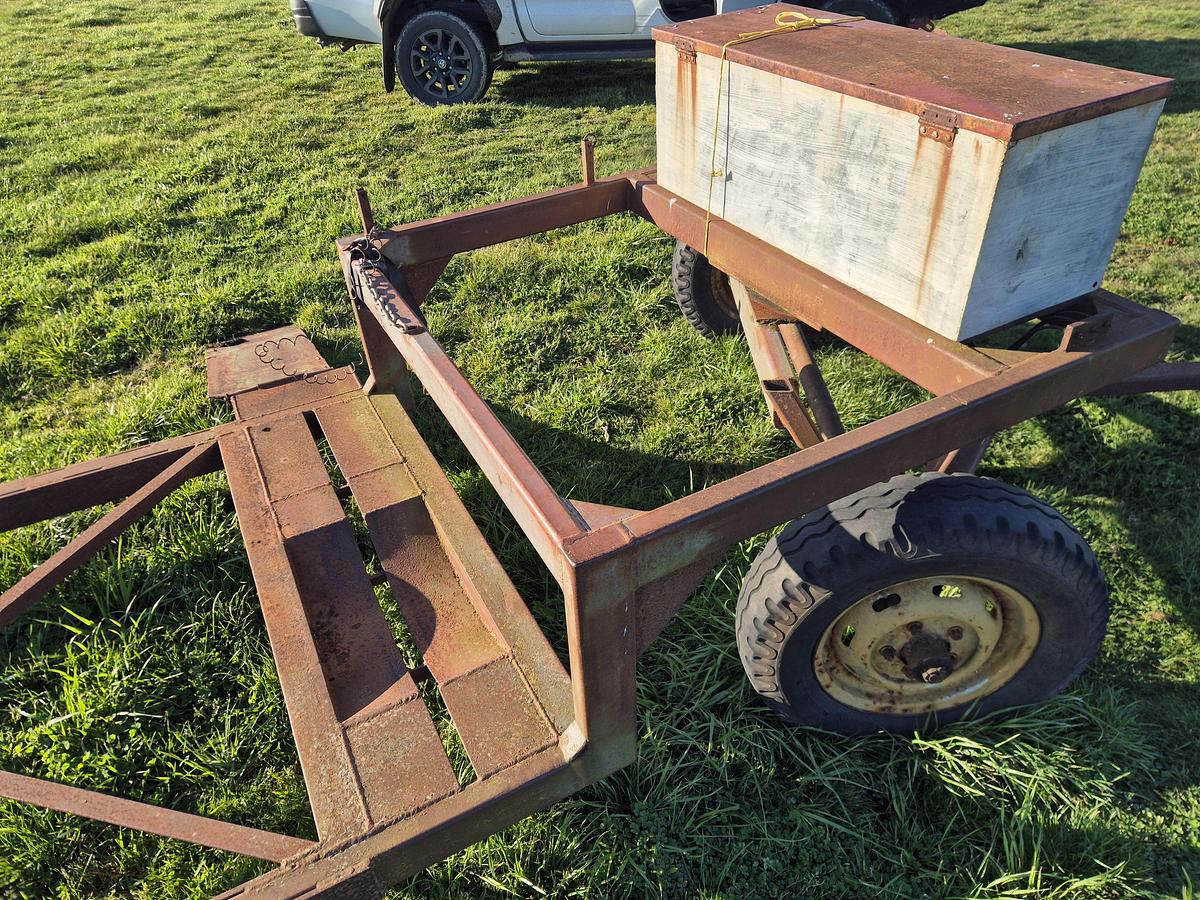 Used Duncan 3m Tyne Drill with Trailer