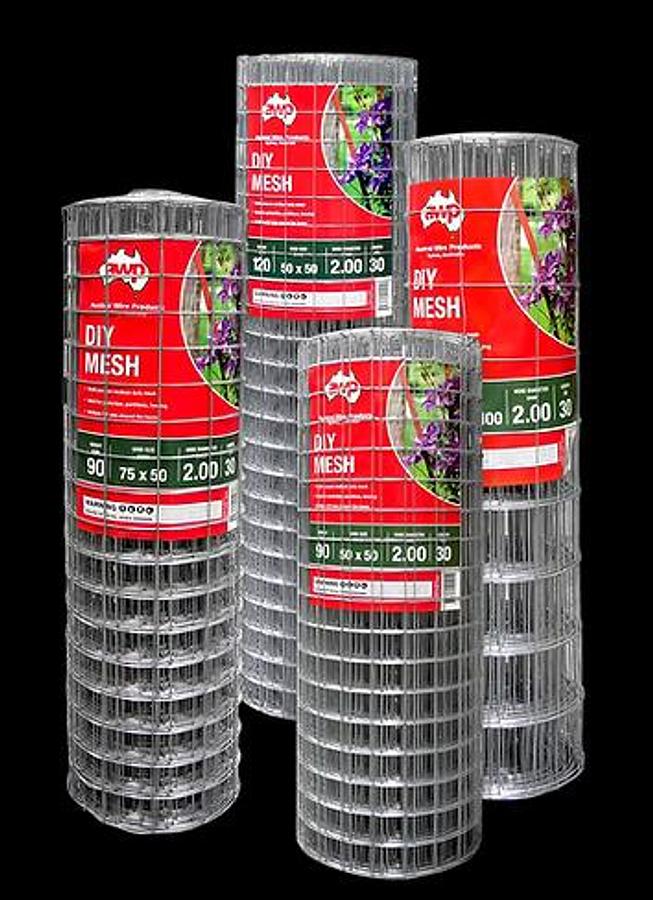 Used AWP Welded Mesh DIY 90/50 x 50/2.00mm x 30m