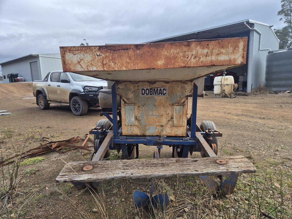 Used Dobmac Twin Row Potato Planter