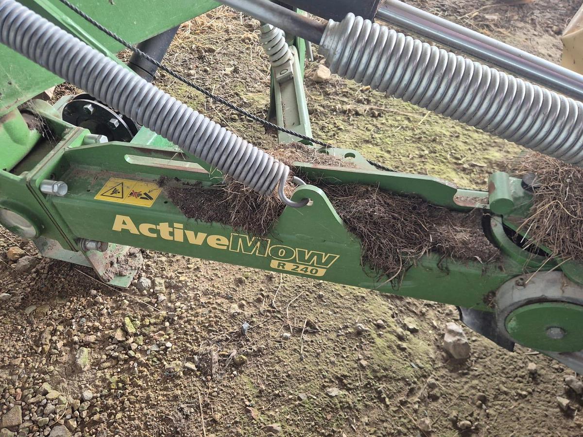 Used 2022 Krone AMR 240 6 Disc Hay Mower