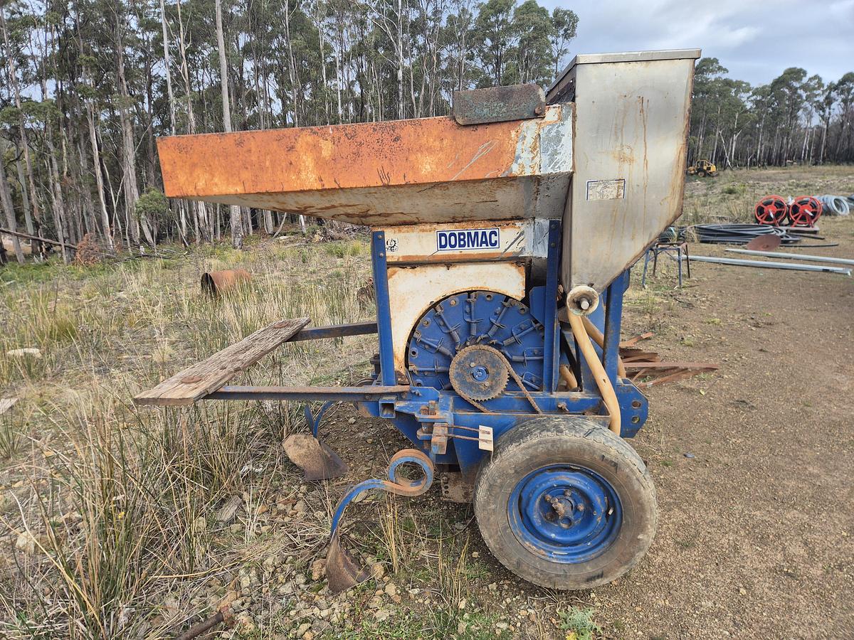 Used Dobmac Twin Row Potato Planter