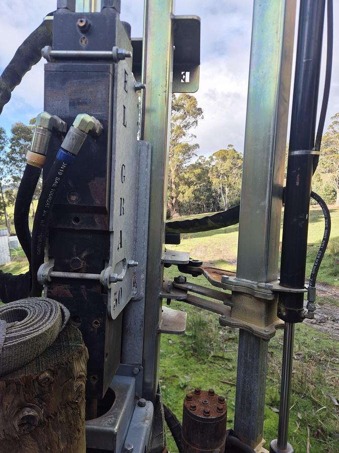 Used El-Gra 50 Post Driver