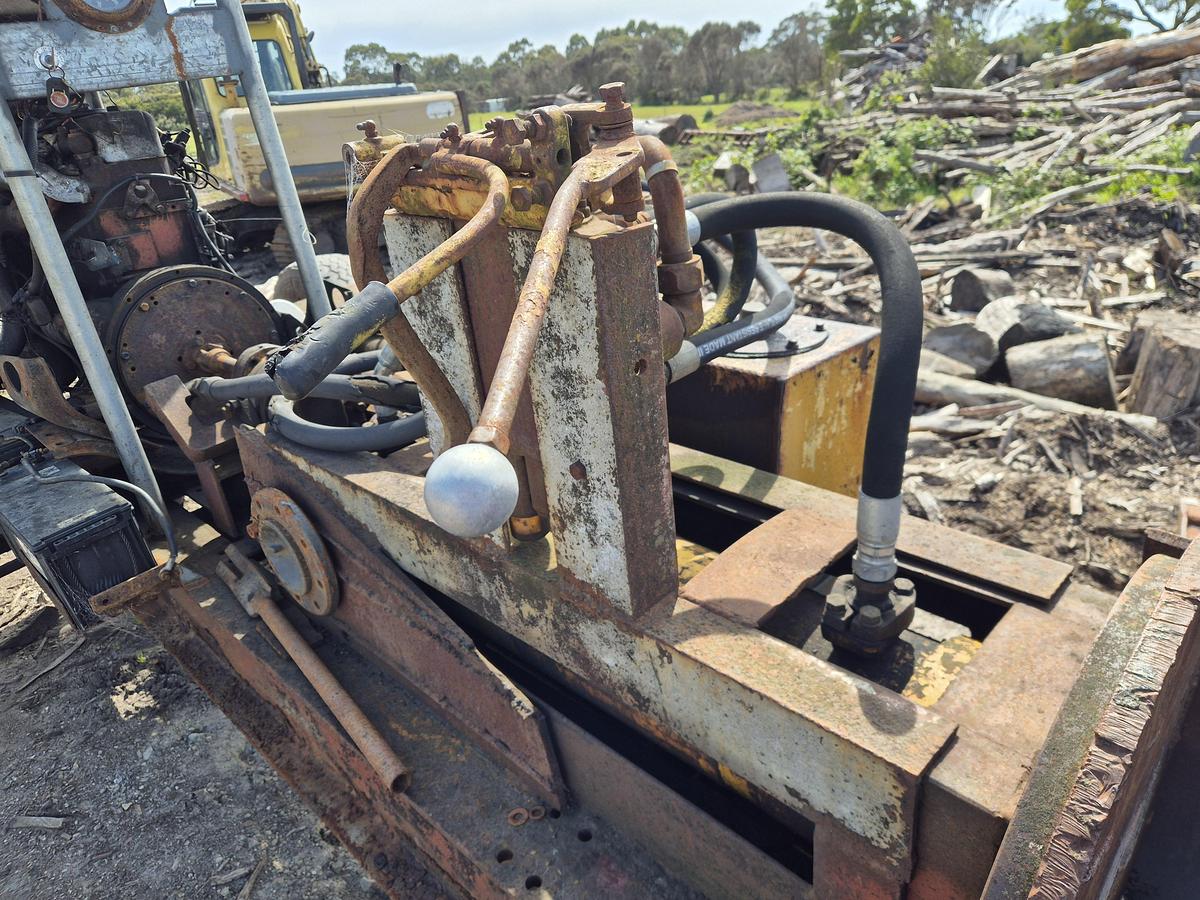 Used Homemade Log Splitter