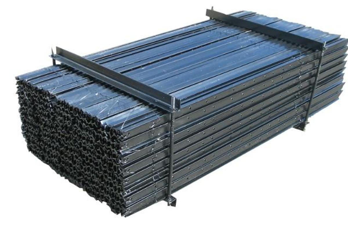 Used 240cm Steel Star Posts