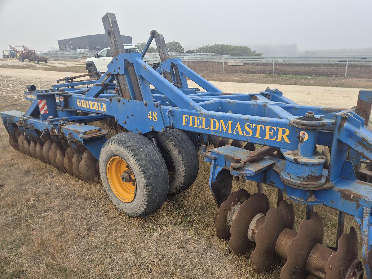 Used Grizzly Fieldmaster 48 Plate Offset Discs