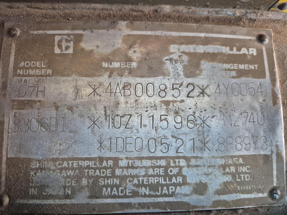 Used 1987 Caterpillar D7H
