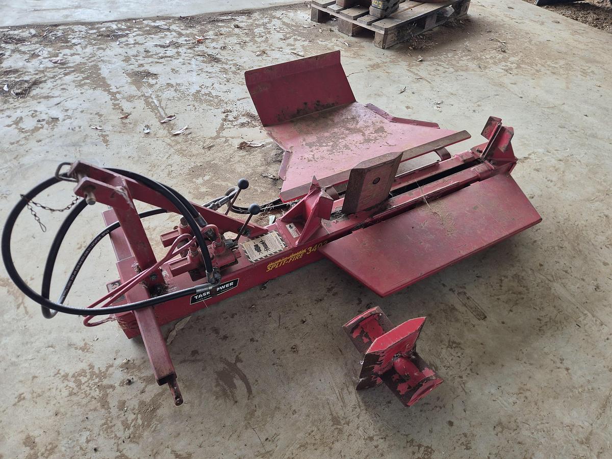 Used Split Fire Log Splitter 3403