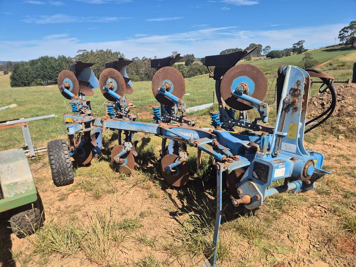 Used 2010 Lemken Europal 5 4 Furrow Reversable Mouldbord Plough