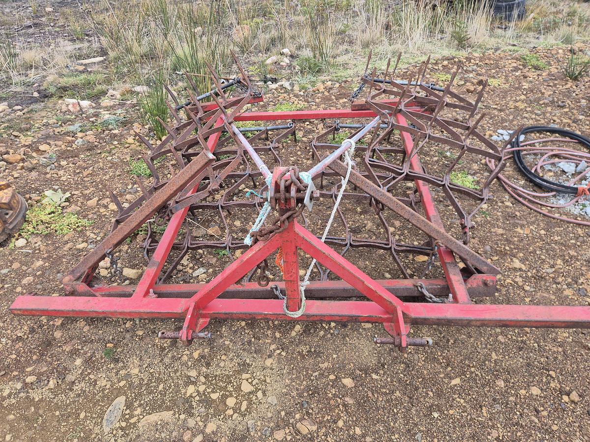 Used Folding Stump Jump Harrows
