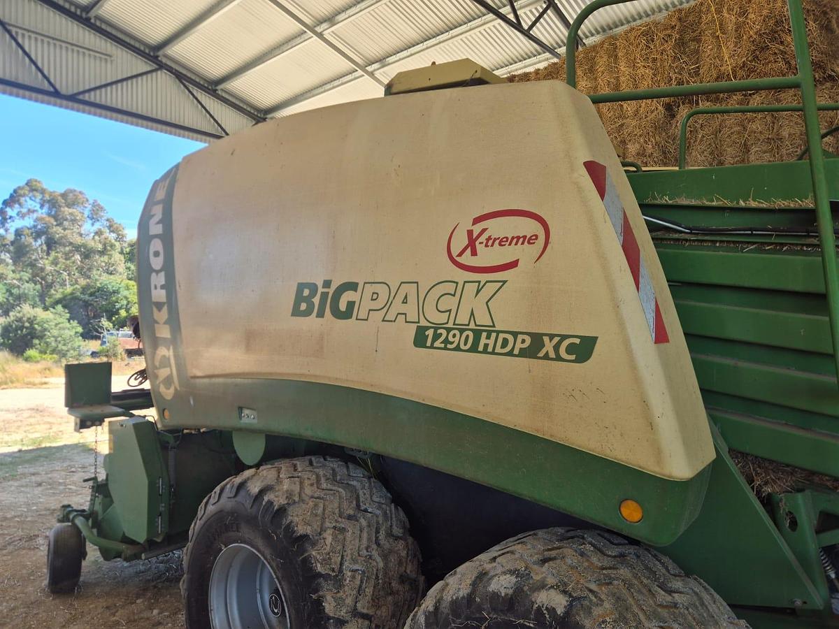 Used 2020 Krone Bidpack 1290HDP XC Large Square Baler