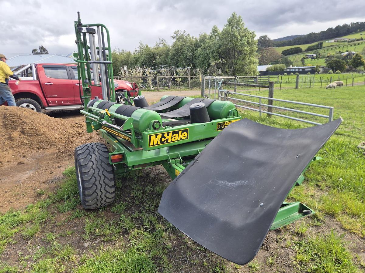 Used 2012 McHale 991 High Speed Twin Satelite Silage Wrapper