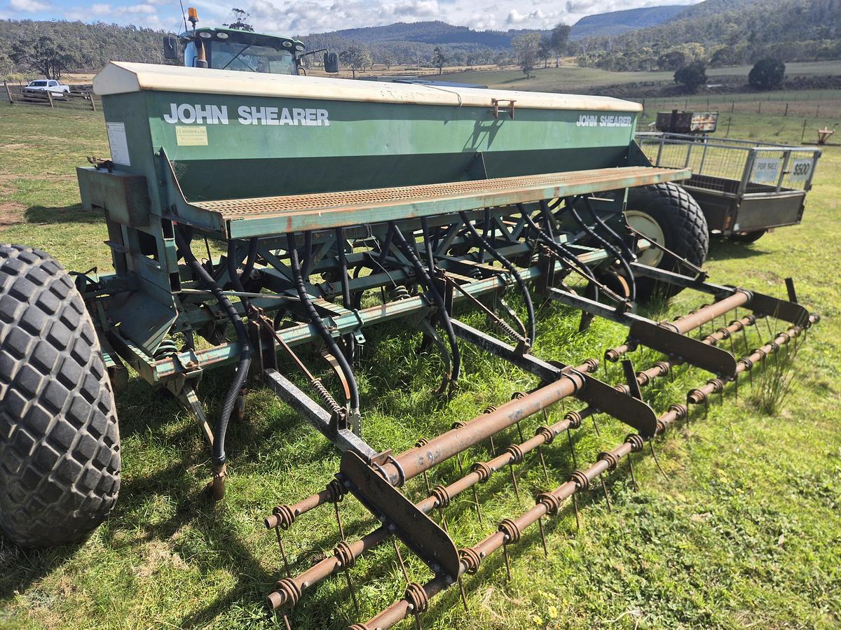 Used John Shearer 24 Run Tyne Drill