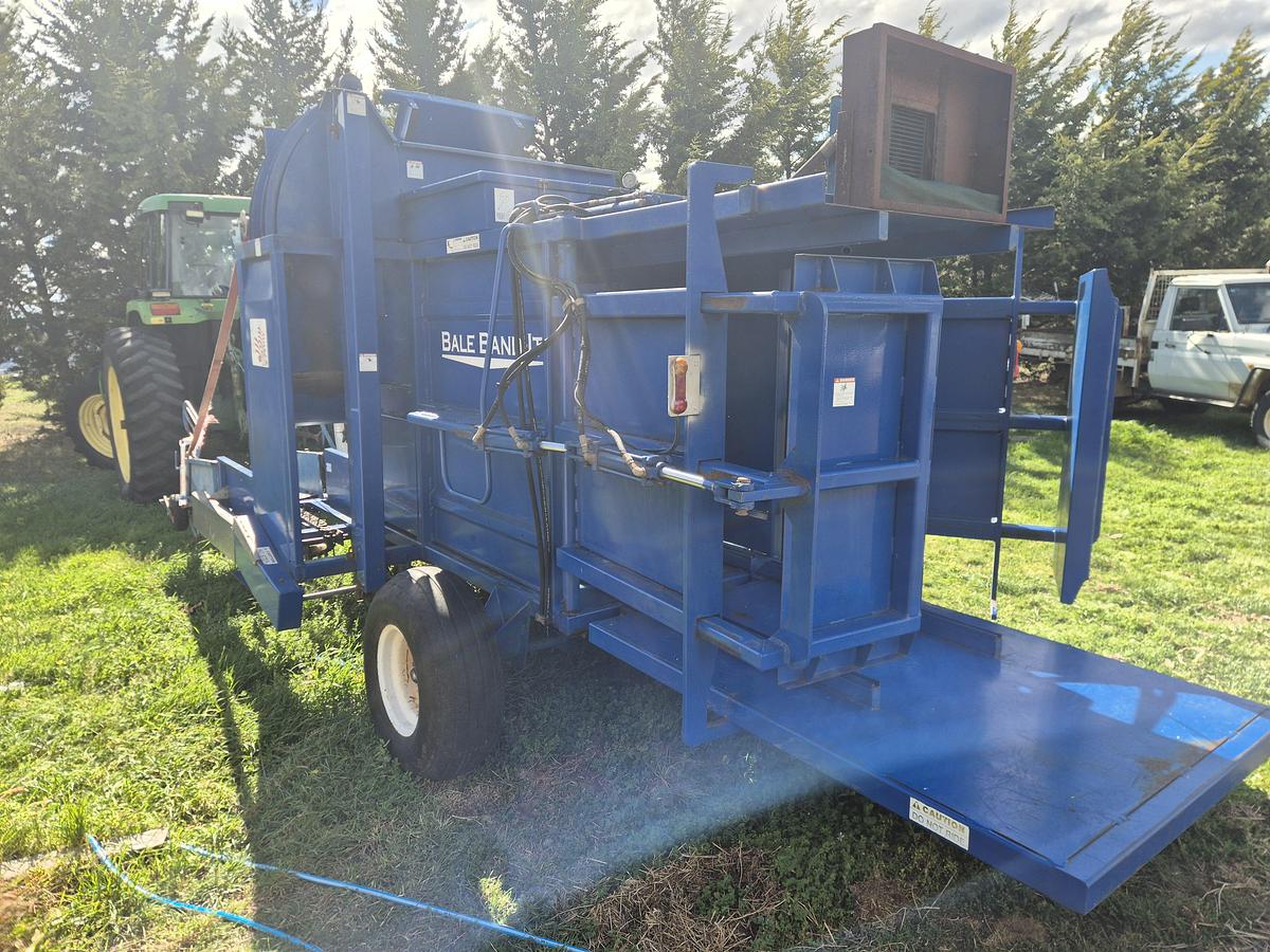 Used Bale Band-It Bale Packer