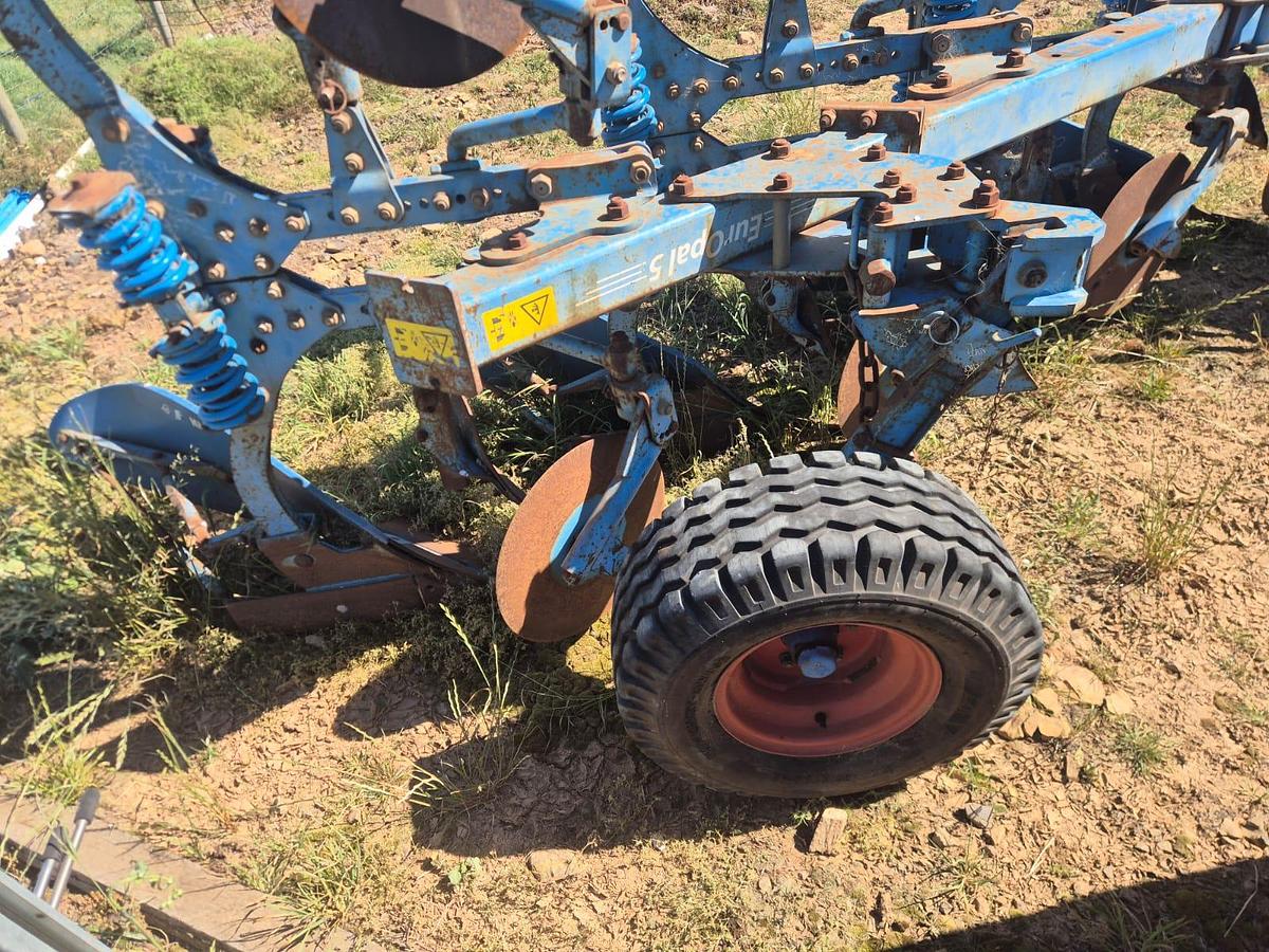 Used 2010 Lemken Europal 5 4 Furrow Reversable Mouldbord Plough