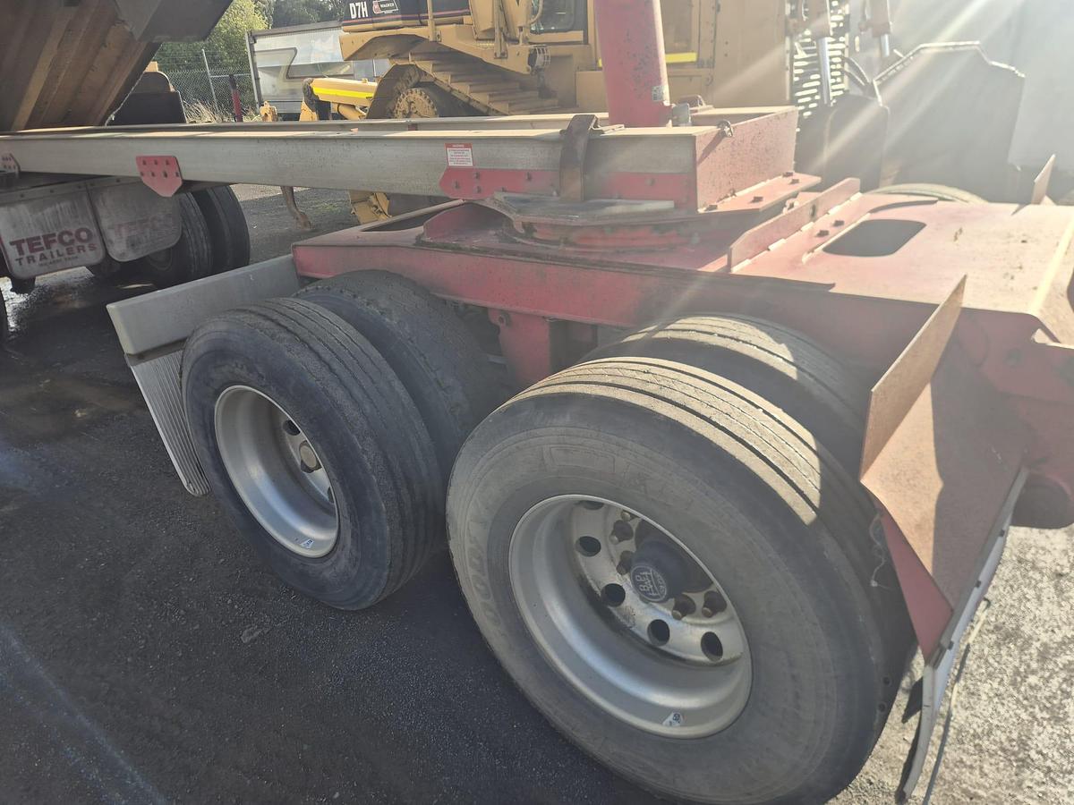 Used 2014 Tefco Quad Dog Tipper Trailer