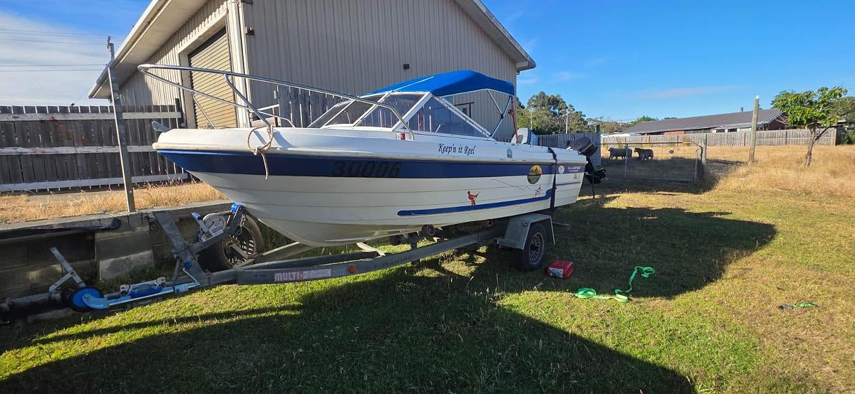 Used 1996 Kingfisher 70 HP Sportscraft 470r