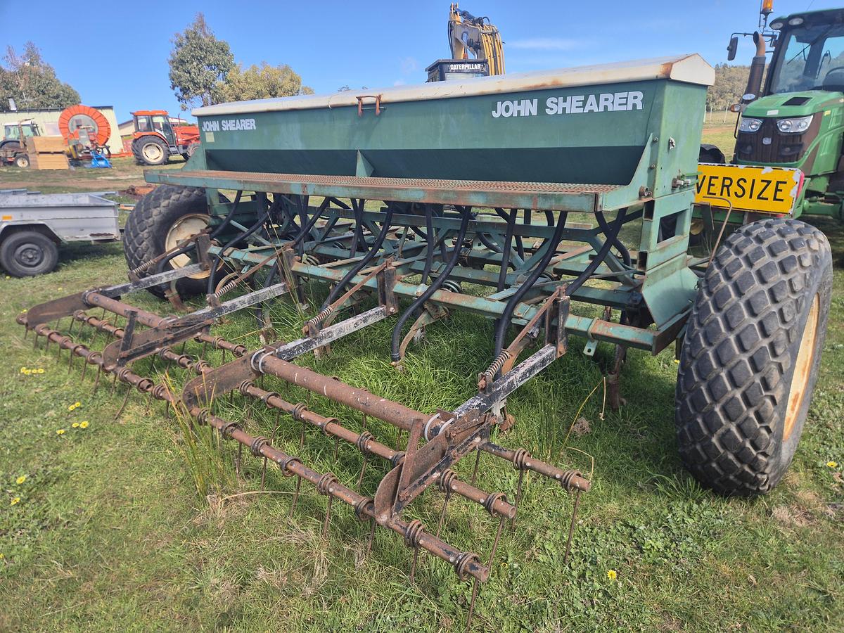 Used John Shearer 24 Run Tyne Drill