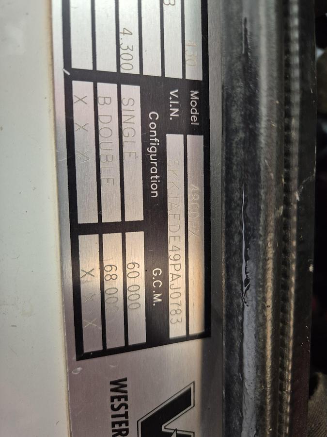 Used Wesrern Star 4800FX