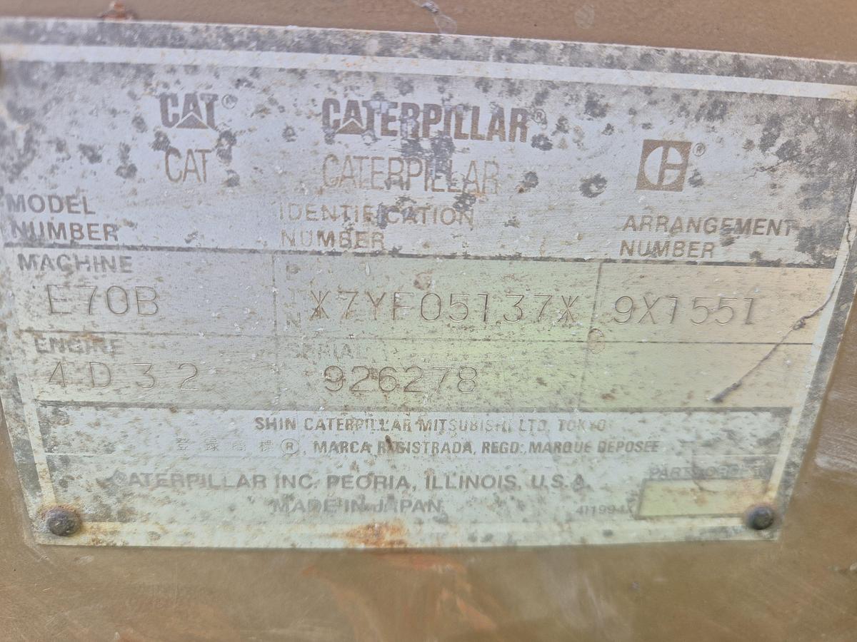 Used Caterpillar E70B