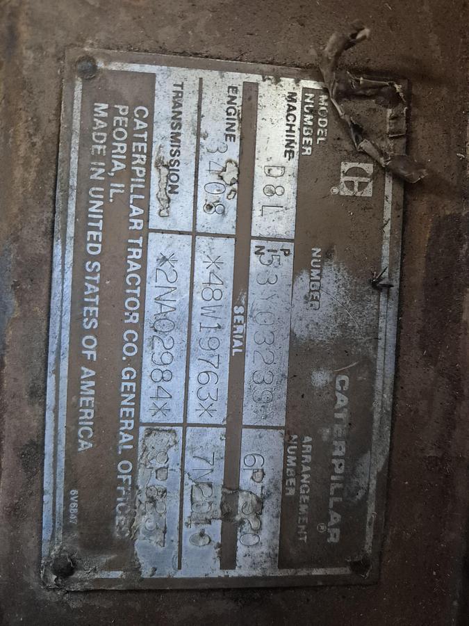Used Caterpillar D8L Dozer