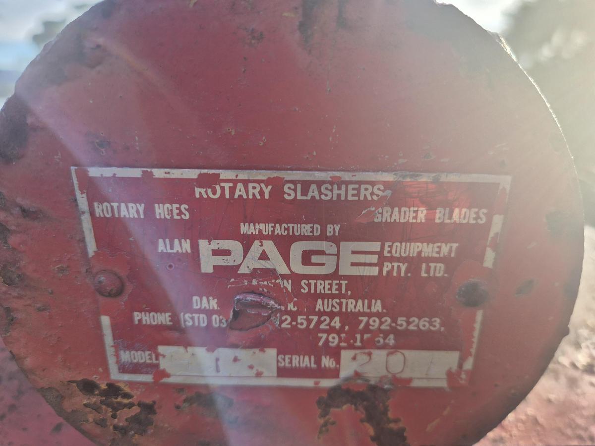 Used Page 6ft Adjustable Grader