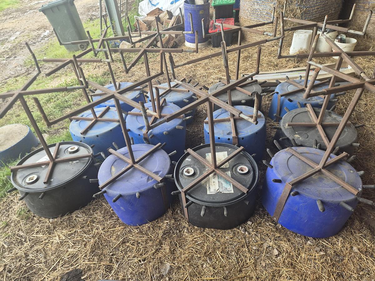 Used Assorted Calf Feeders