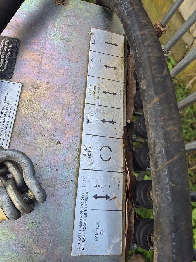 Used El-Gra 50 Post Driver